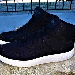 adidas men's vs hoops 2.0 high top sneaker